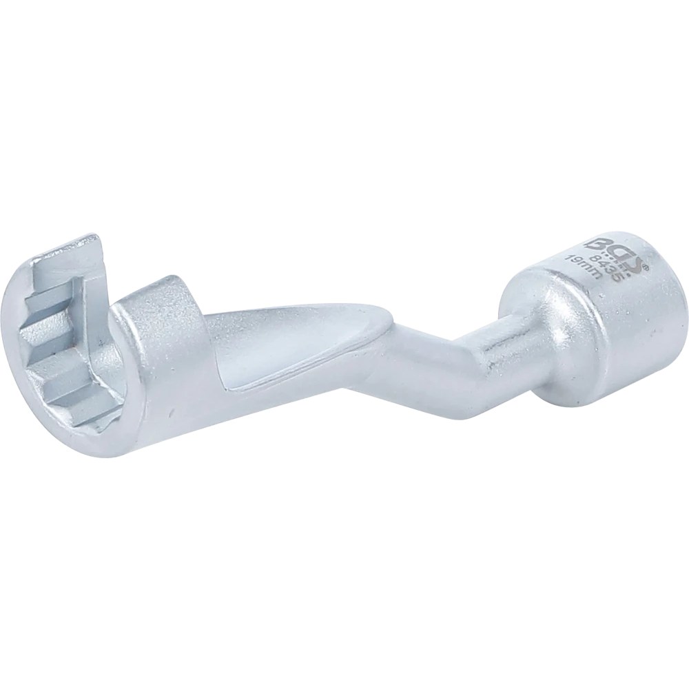 Spezial-Schlüssel für Einspritzleitungen, für Mercedes-Benz, Antrieb 12,5 mm (1/2"), SW 19 mm