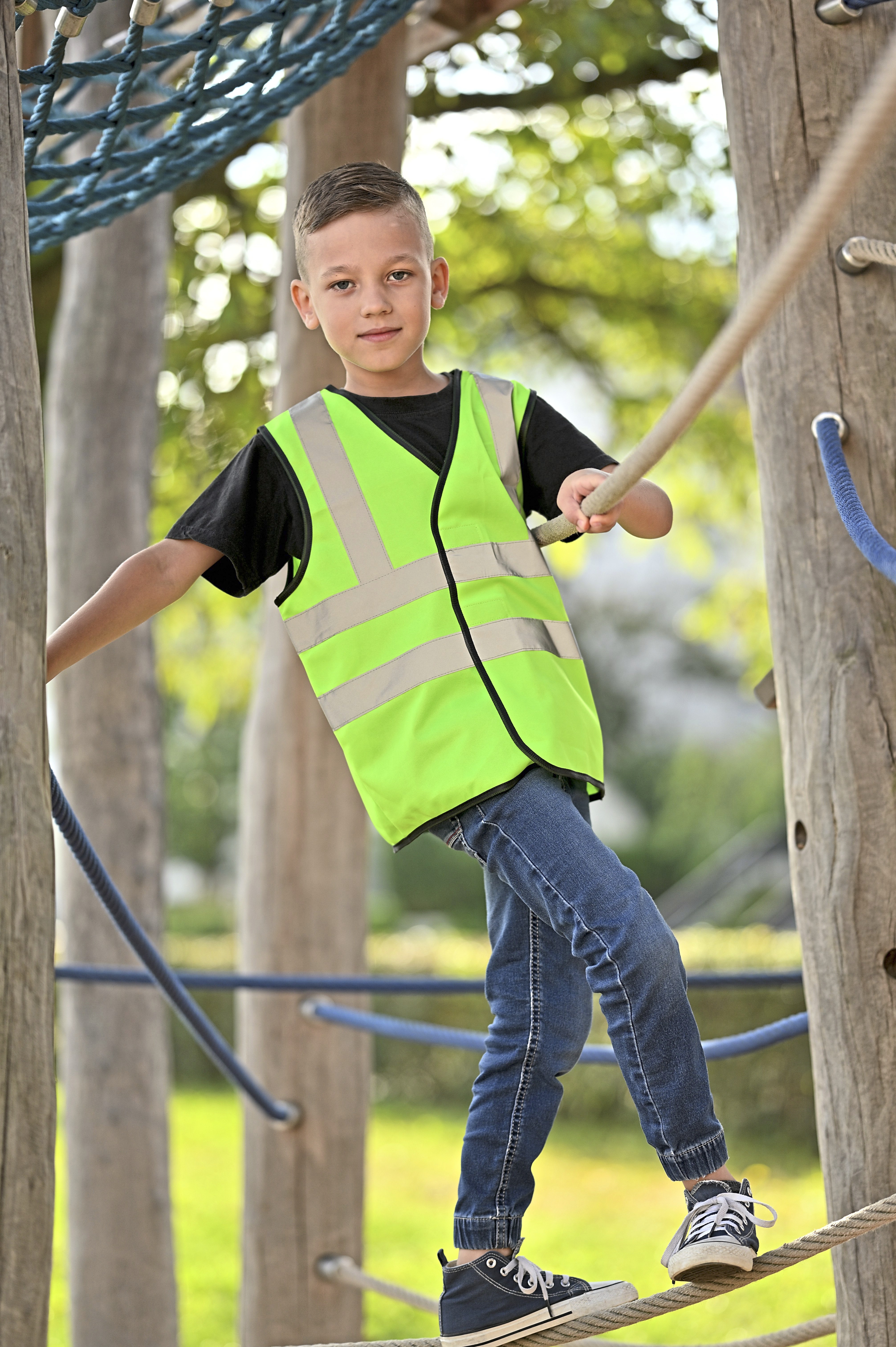 Weste – Childrens Safety Vest Esbjerg - 4 Reflective Stripes
