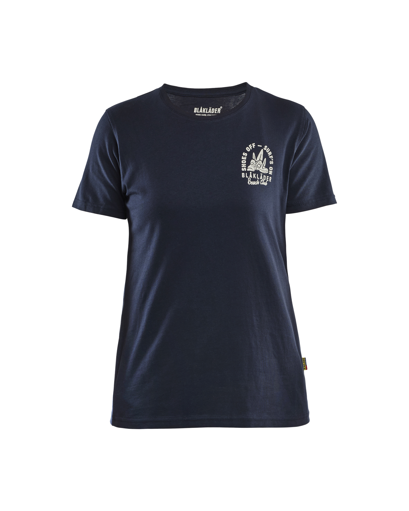 Damen T-Shirt Blåkläder Beach Club