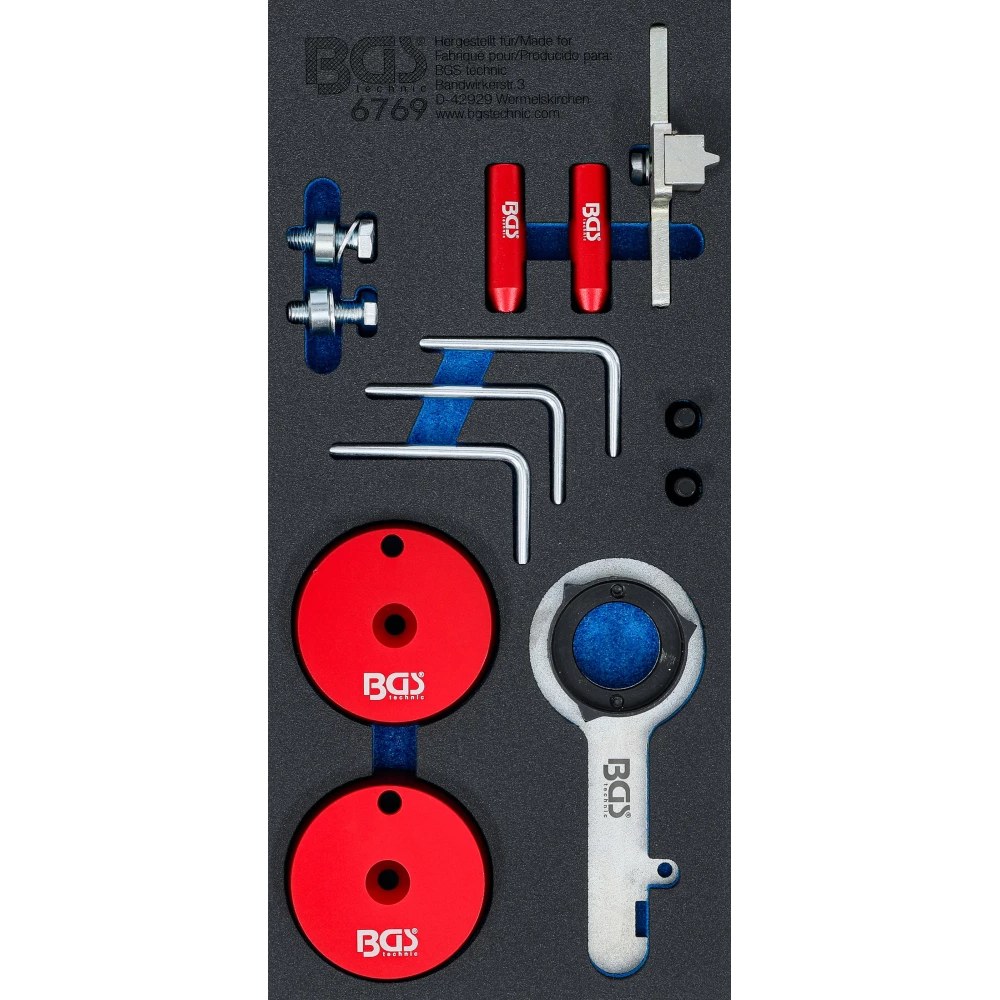Werkstattwageneinlage 1/3: Motor-Einstellwerkzeug-Satz, für Ford 2.0TDCi EcoBlue