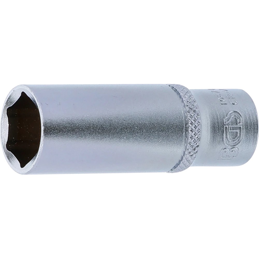 Steckschlüssel-Einsatz Sechskant, tief, Antrieb Innenvierkant 6,3 mm (1/4"), SW 1/2"