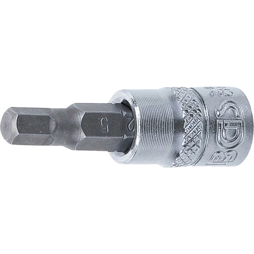 Bit-Einsatz, Antrieb Innenvierkant 6,3 mm (1/4"), Innensechskant 5 mm