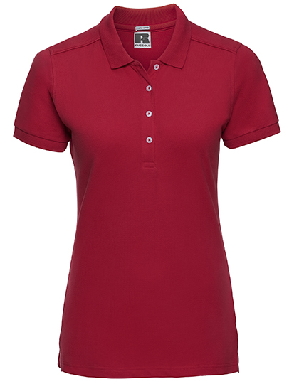 Ladies' Fitted Stretch Polo