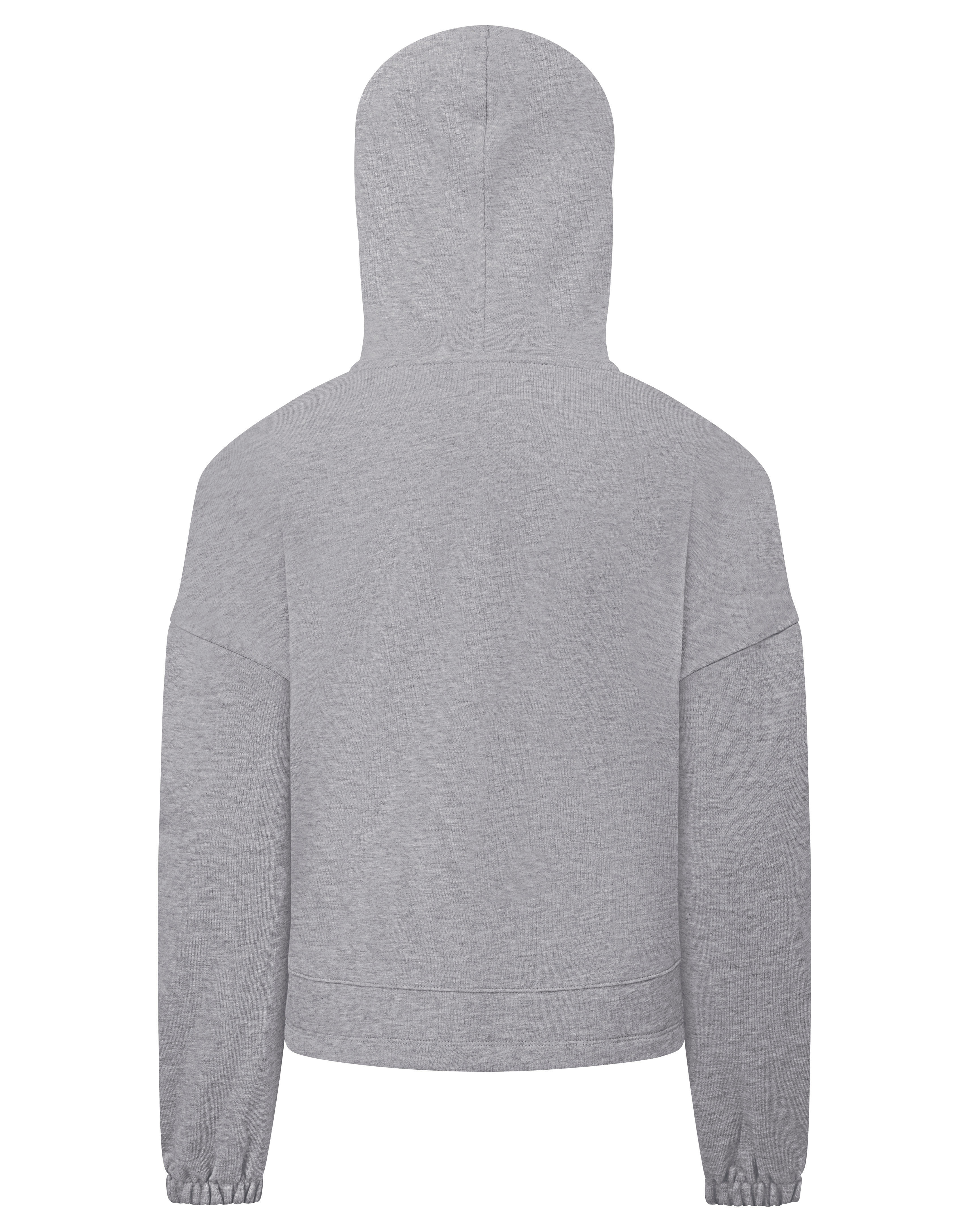 Kids Recycled Cropped Oversize Hoodie