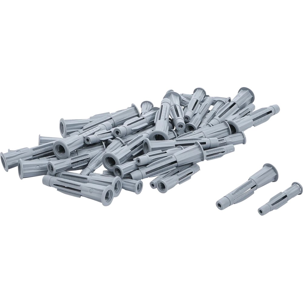 Hohlraumdübel-Sortiment, 6 / 8 mm, 50-tlg.