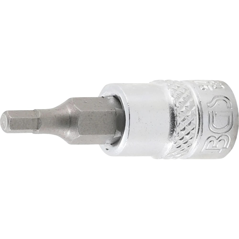 Bit-Einsatz, Antrieb Innenvierkant 6,3 mm (1/4"), Innensechskant 1/8"