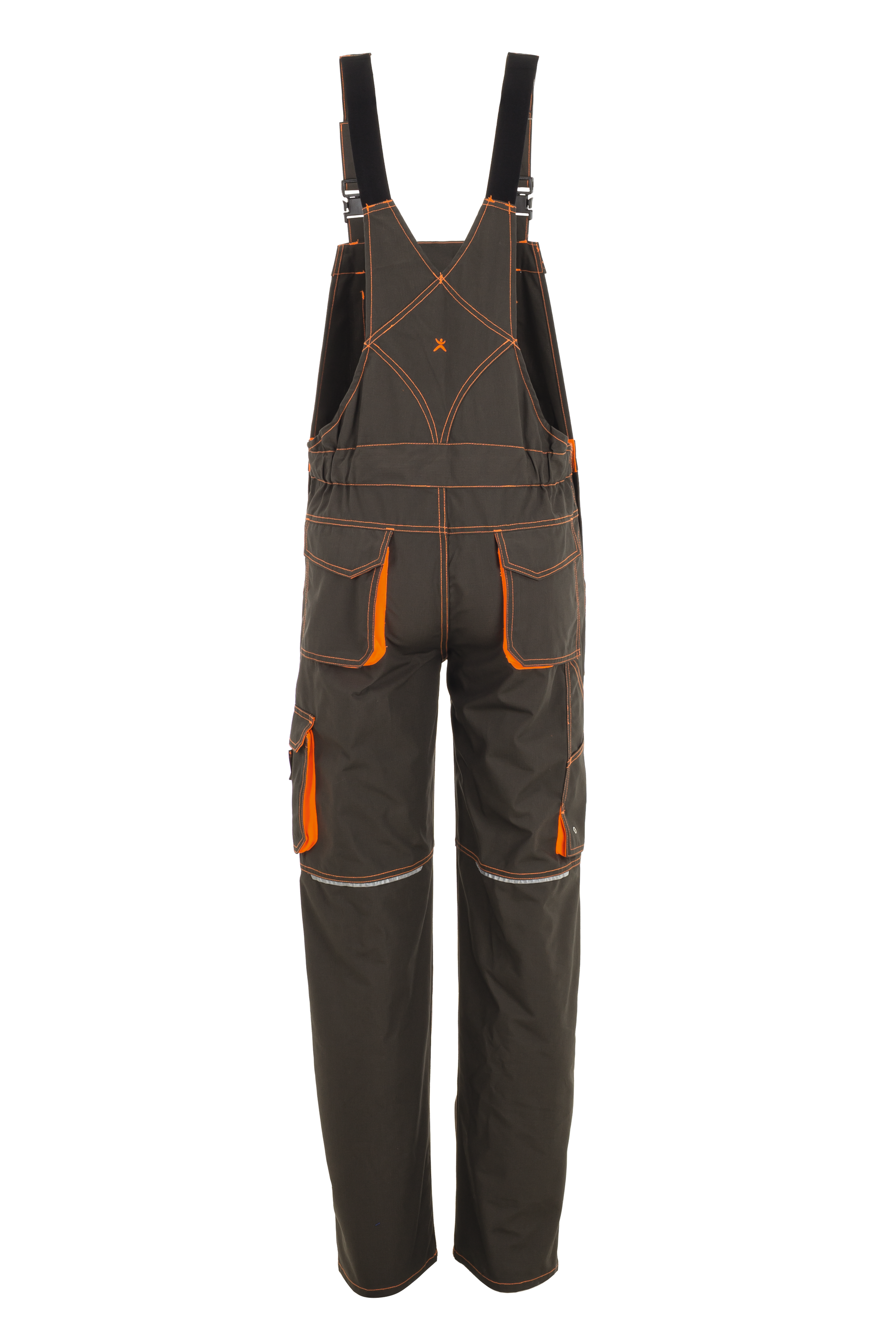 PLANAM Latzhose Basalt Neon