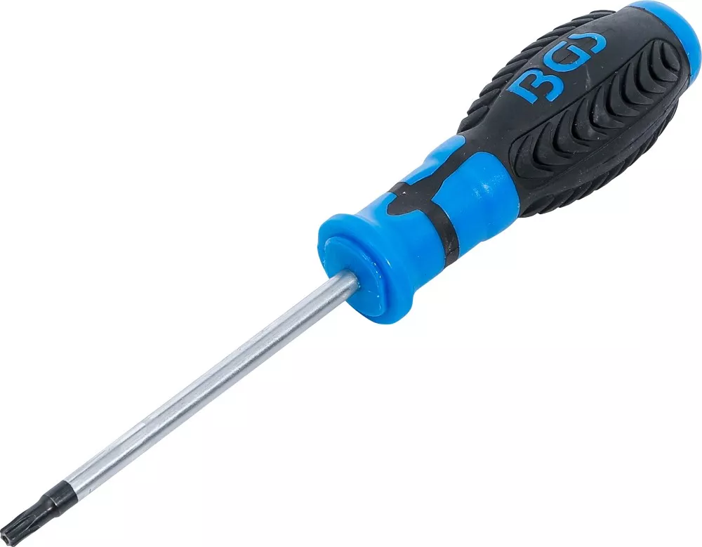 Schraubendreher, T-Profil (für Torx) mit Bohrung T27, Klingenlänge 100 mm