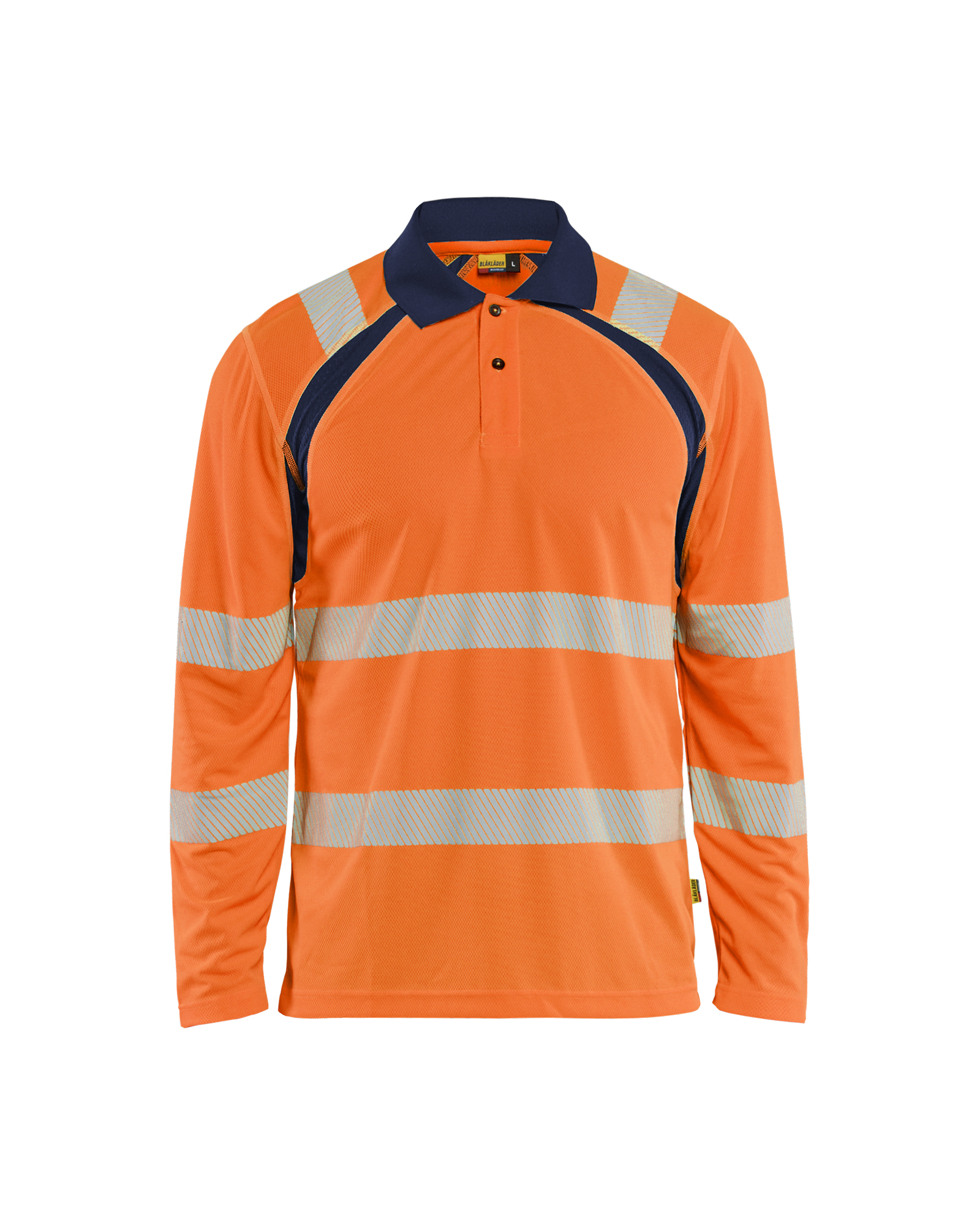 High Vis UV Langarm Poloshirt