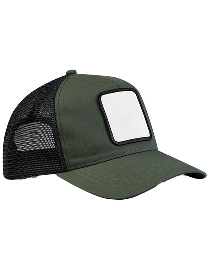 Cap – Appliqué Patch 5 Panel Trucker