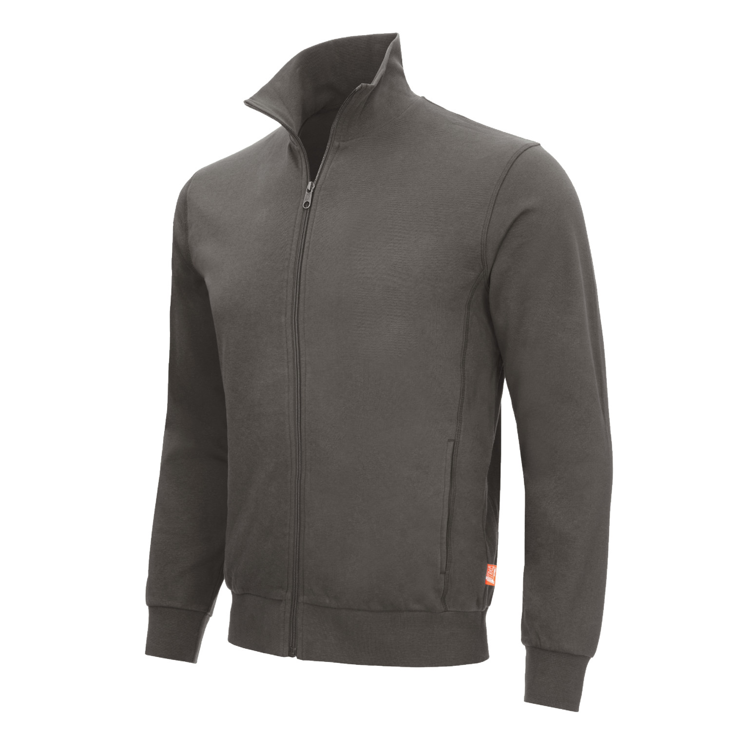 Sweatjacke MOTION TEX LIGHT grau / uni