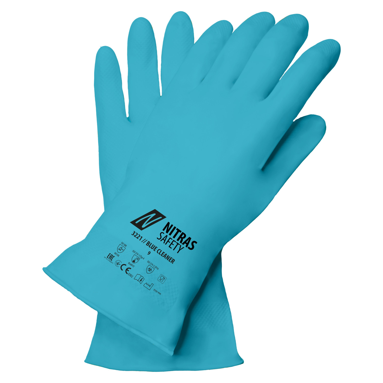 Handschuh BLUE CLEANER Chemikalienschutzhandschuhe