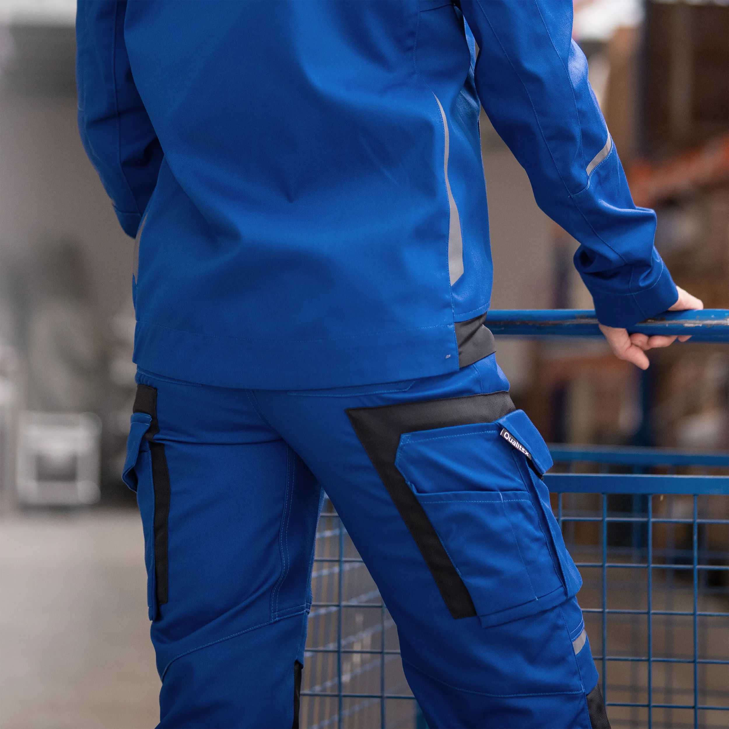 Stretch-Arbeitshose - Bundhose "PRO+"
