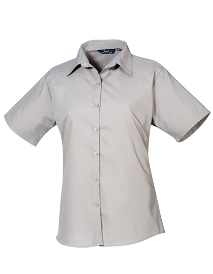 Bluse – Women´s Poplin Short Sleeve Blouse