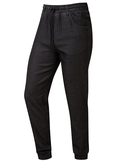 Premier Unisex Schwarz Kochhose Handwerker - Image 2