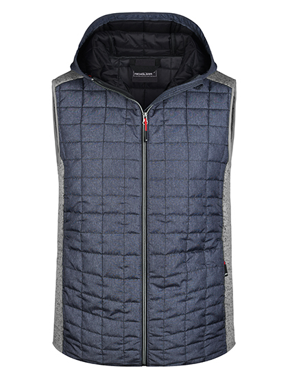 Weste – Men´s Knitted Hybrid Vest