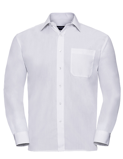 Hemd – Men's Long Sleeve Classic Polycotton Poplin Shirt