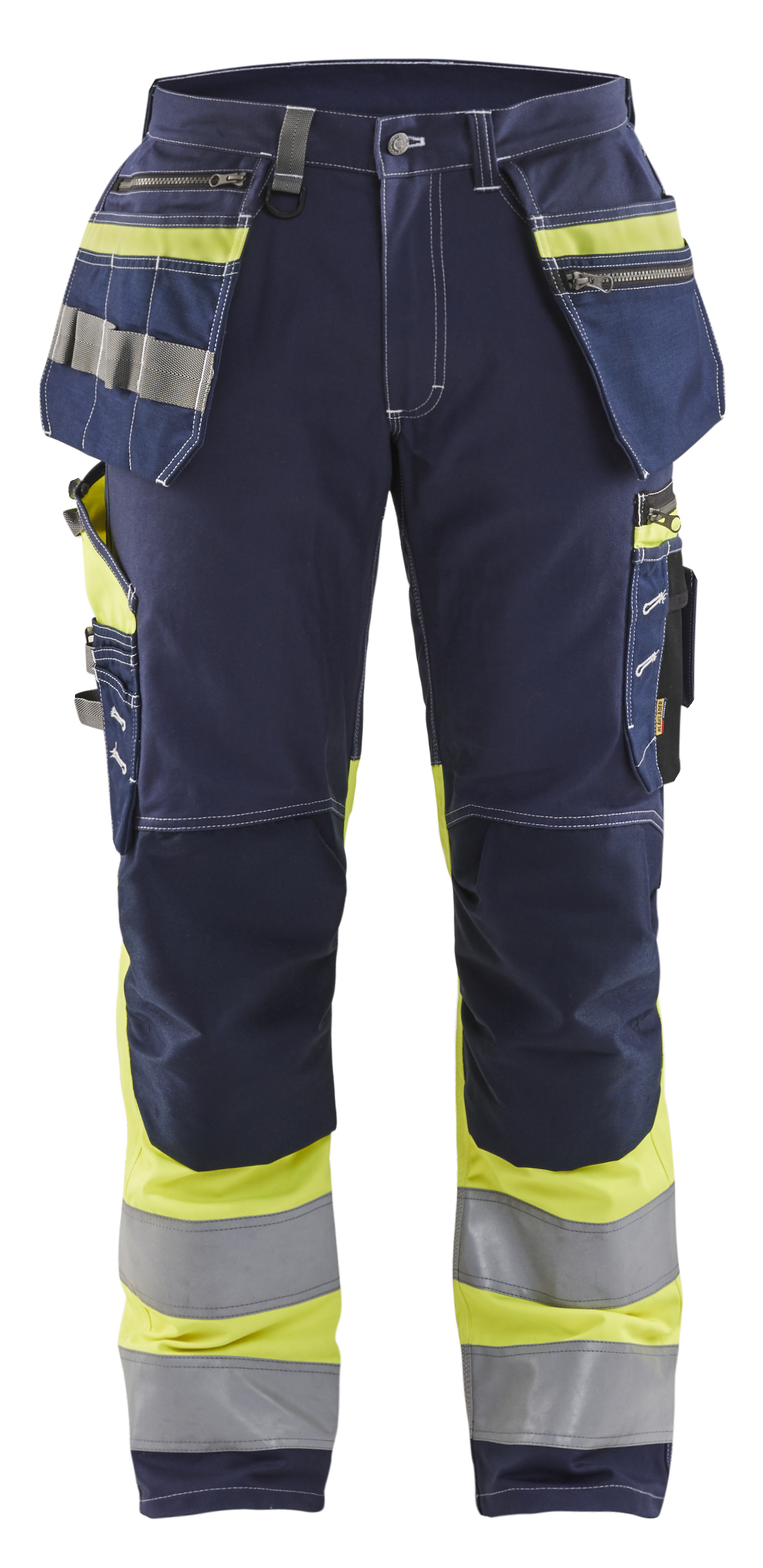 High Vis Arbeitshose mit Stretch
