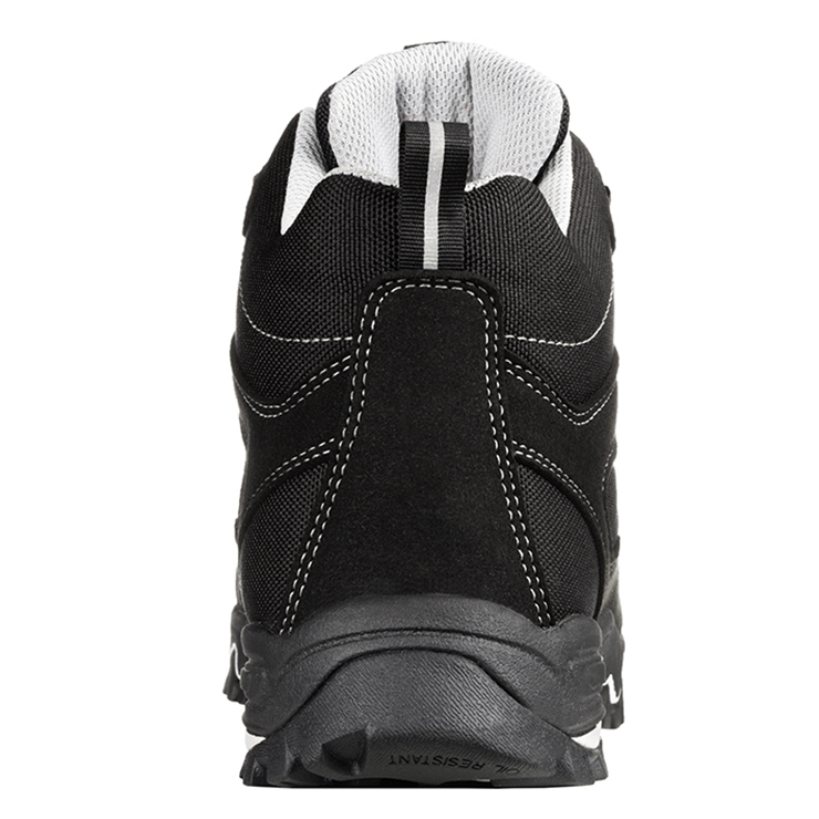 RUNNEX® S3S-ESD-Sicherheitsschnürstiefel LightStar schwarz/weiß/grau