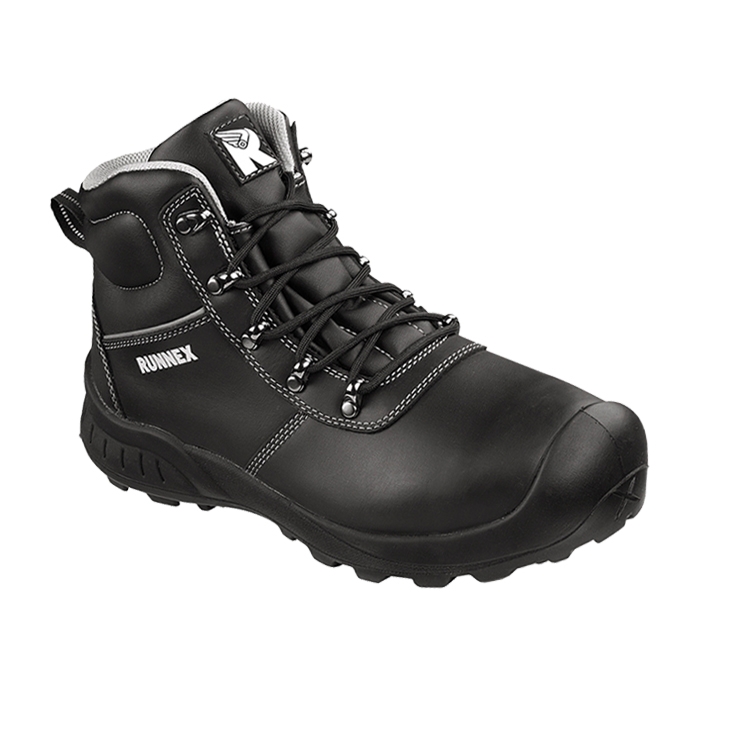 RUNNEX® S3S-Sicherheitsschnürstiefel TeamStar schwarz