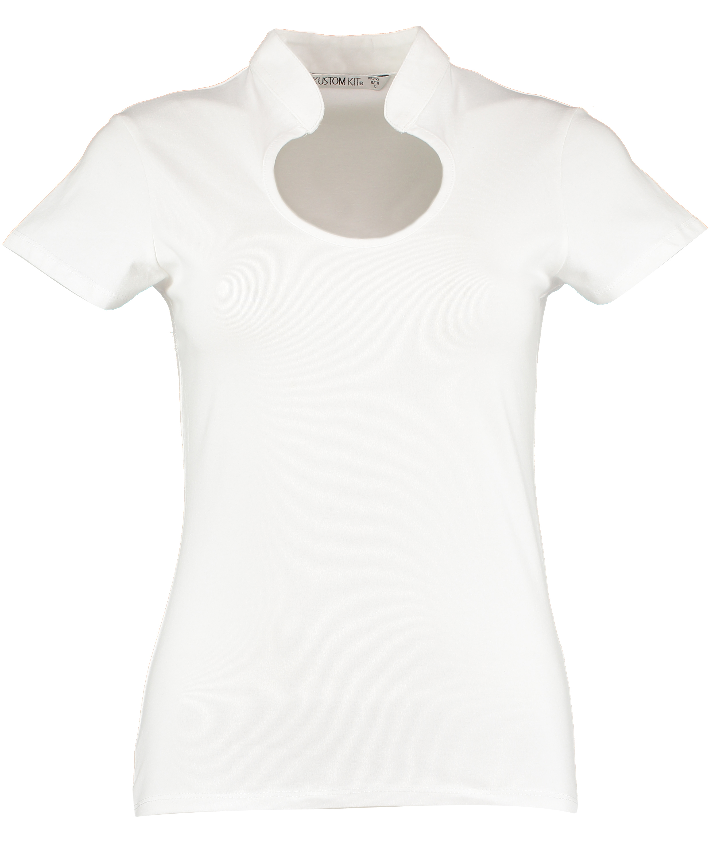 T-Shirt – Women`s Regular Fit Keyhole Neck Top