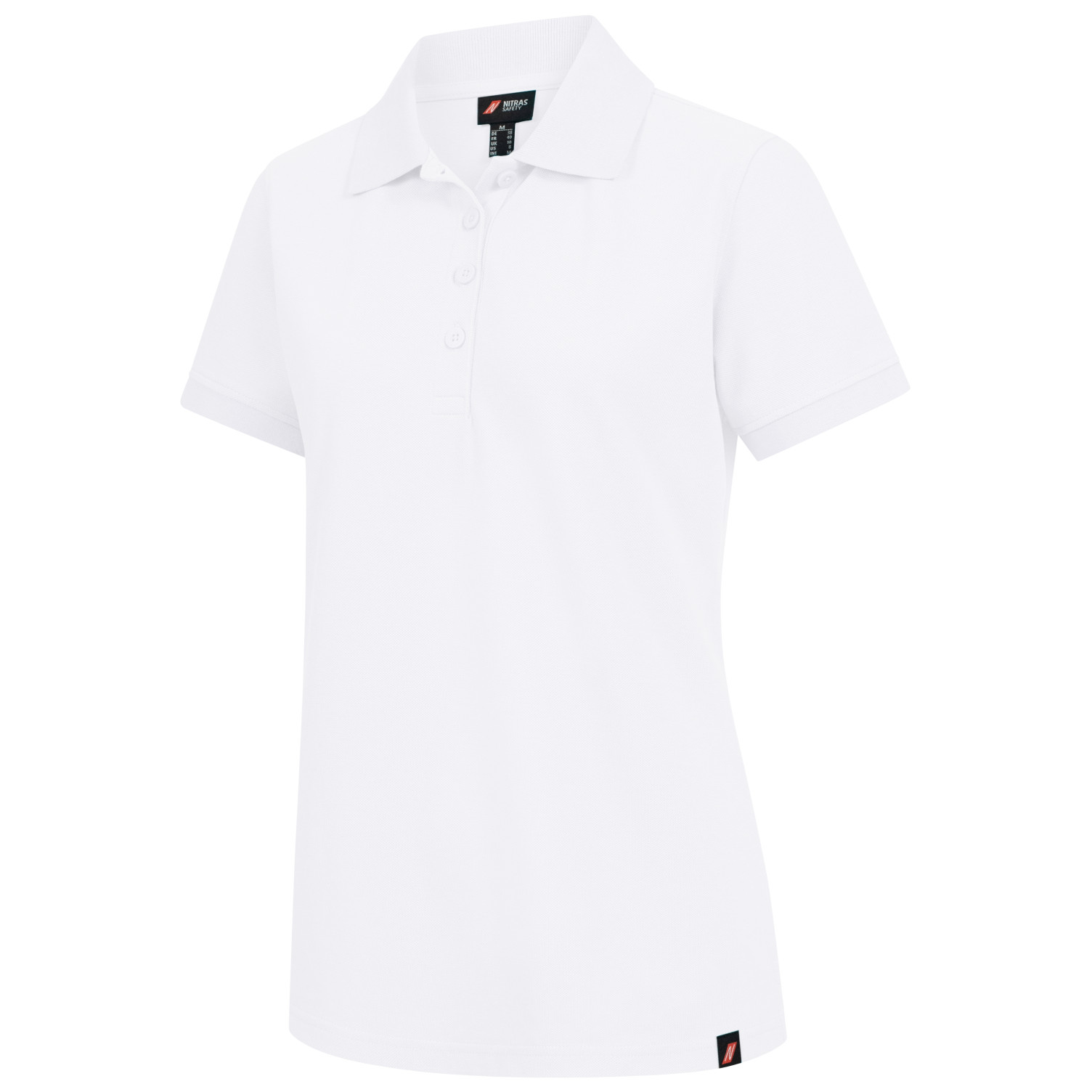 Poloshirt MOTION TEX PLUS weiß / uni