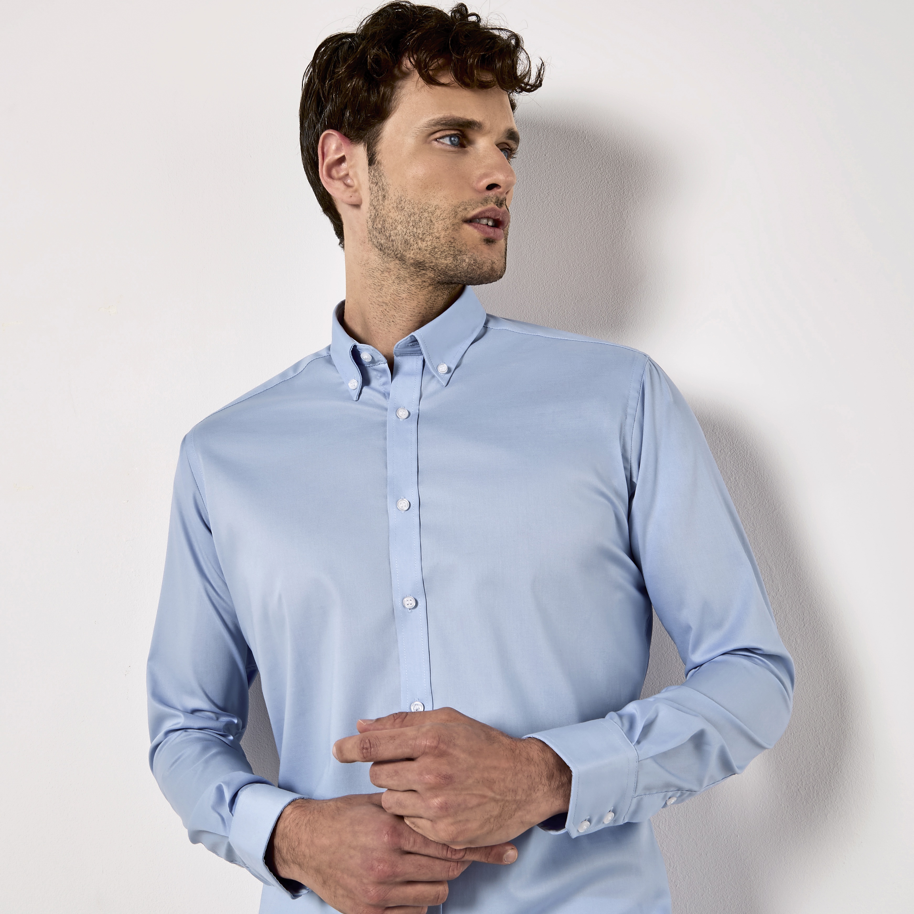 Hemd – Men´s Slim Fit Stretch Oxford Shirt Long Sleeve