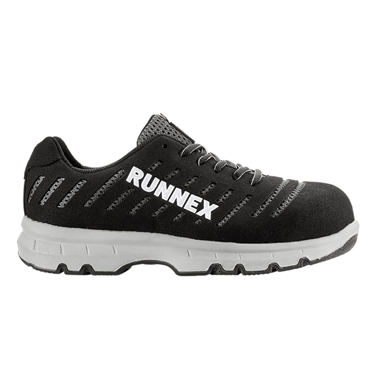 RUNNEX® S1PS-ESD-Sicherheitshalbschuhe FlexStar schwarz/silber