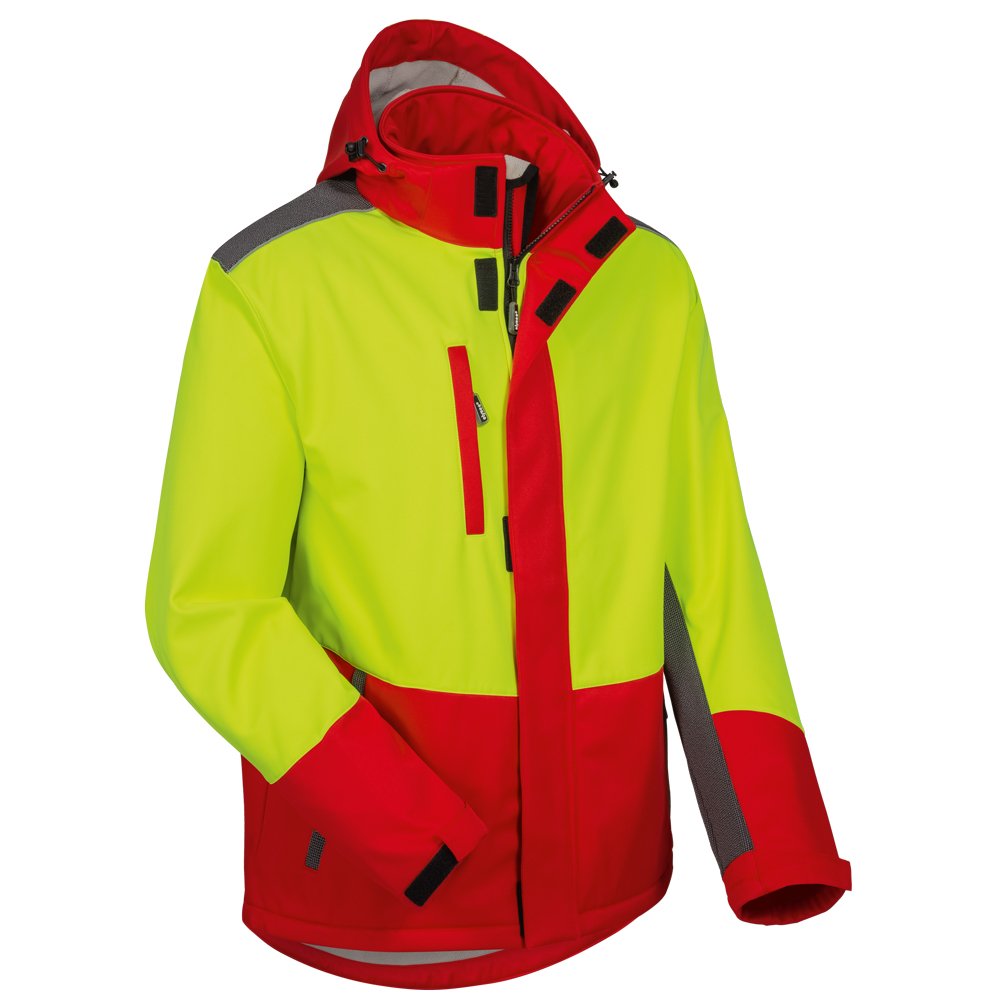 Waldarbeiter Softshell-Jacke Schlehe