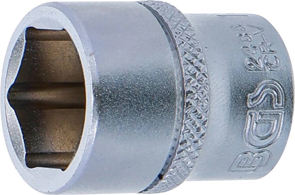 Steckschlüssel-Einsatz Sechskant, Antrieb Innenvierkant 6,3 mm (1/4"), SW 14 mm