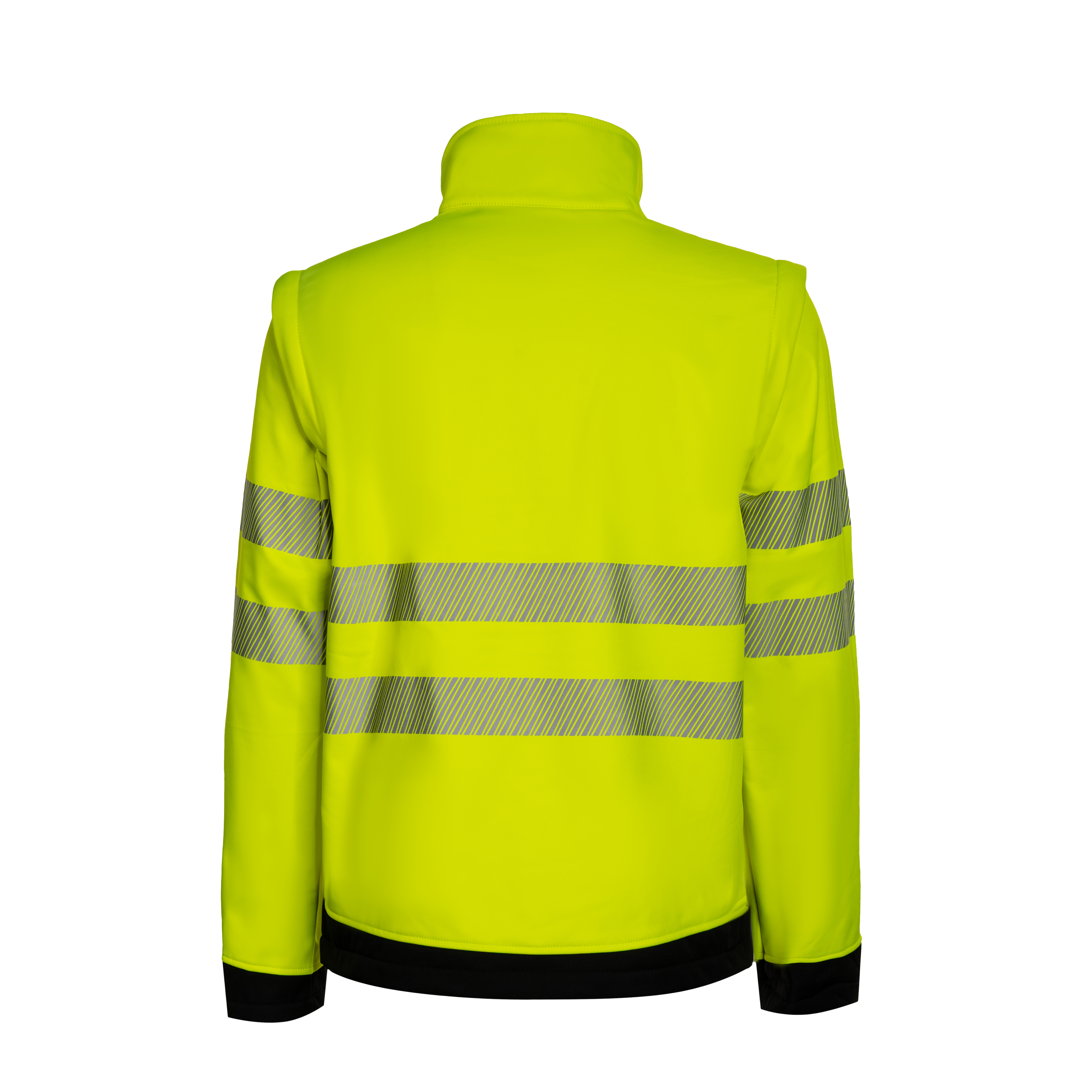 EOS Hi-Vis Workwear Softshell Jacket With Printing Area