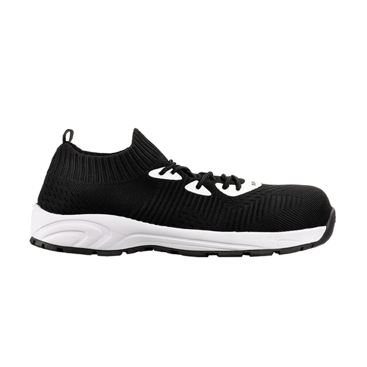 RUNNEX® S1-Sicherheitshalbschuhe SportStar schwarz/weiß
