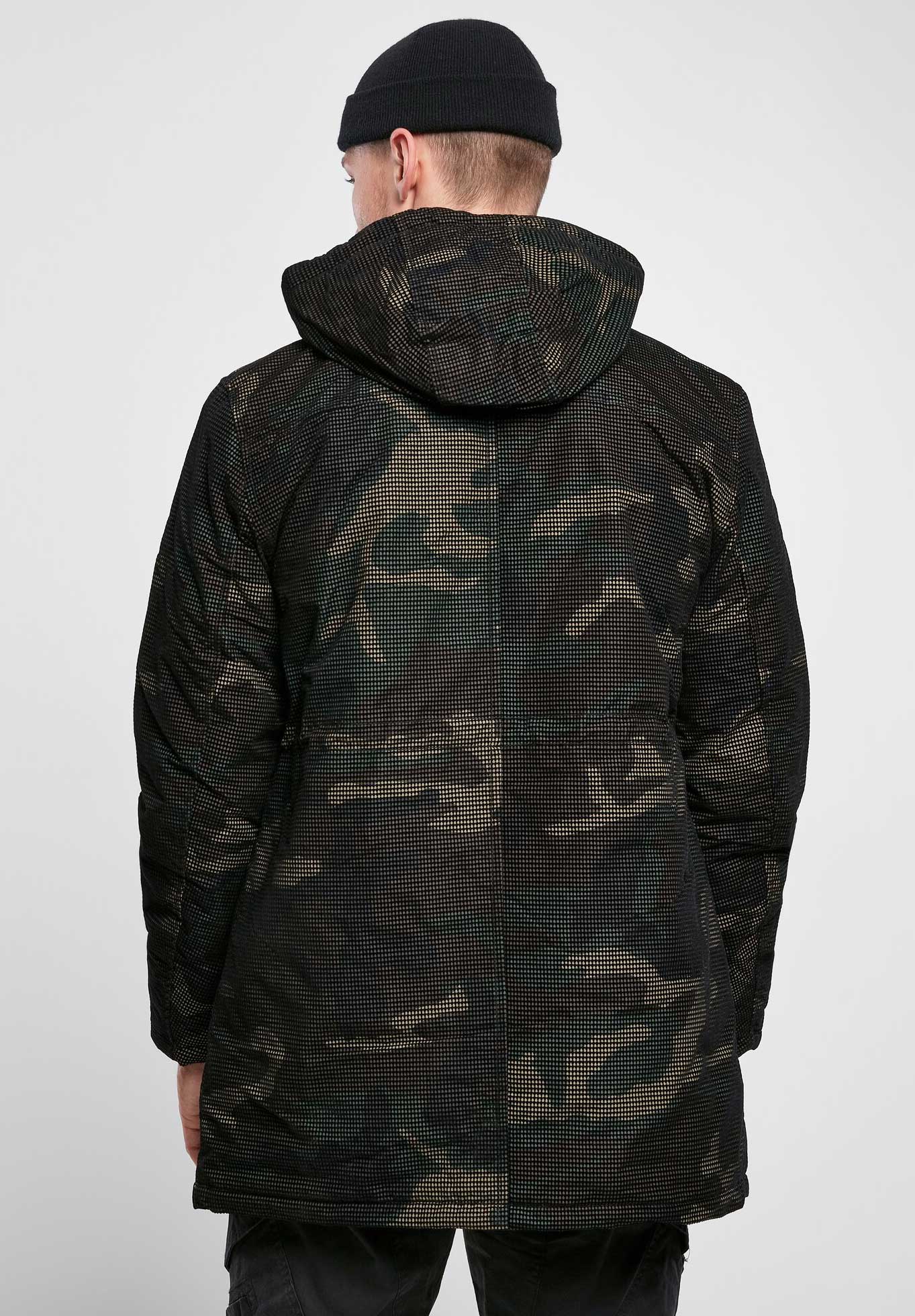 Grid Camo Parka