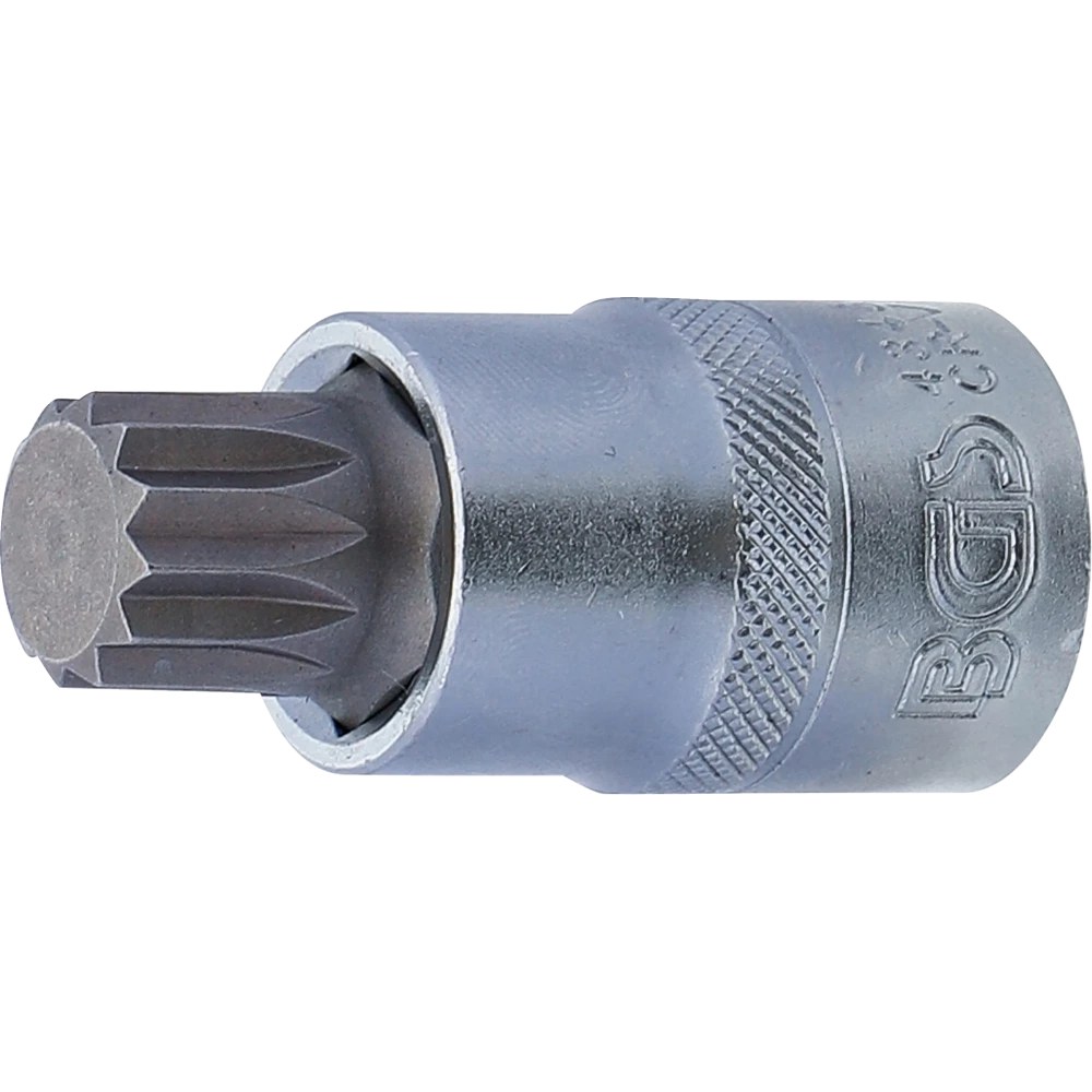 Bit-Einsatz, Antrieb Innenvierkant 12,5 mm (1/2"), Innenvielzahn (für XZN) M16