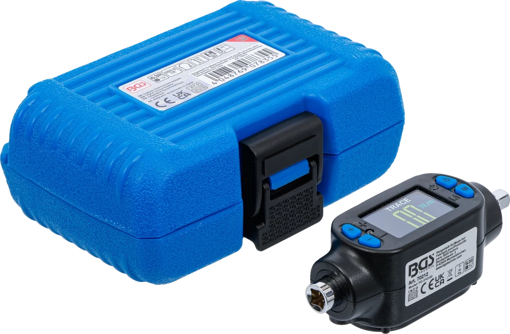 Digitaler Drehmoment-Adapter, 6,3 mm (1/4"), 6 - 30 Nm