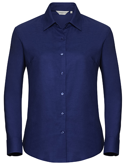Hemd – Ladies' Long Sleeve Tailored Oxford Shirt