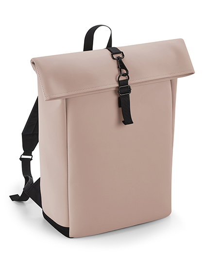 Tasche – Matte PU Roll-Top Backpack