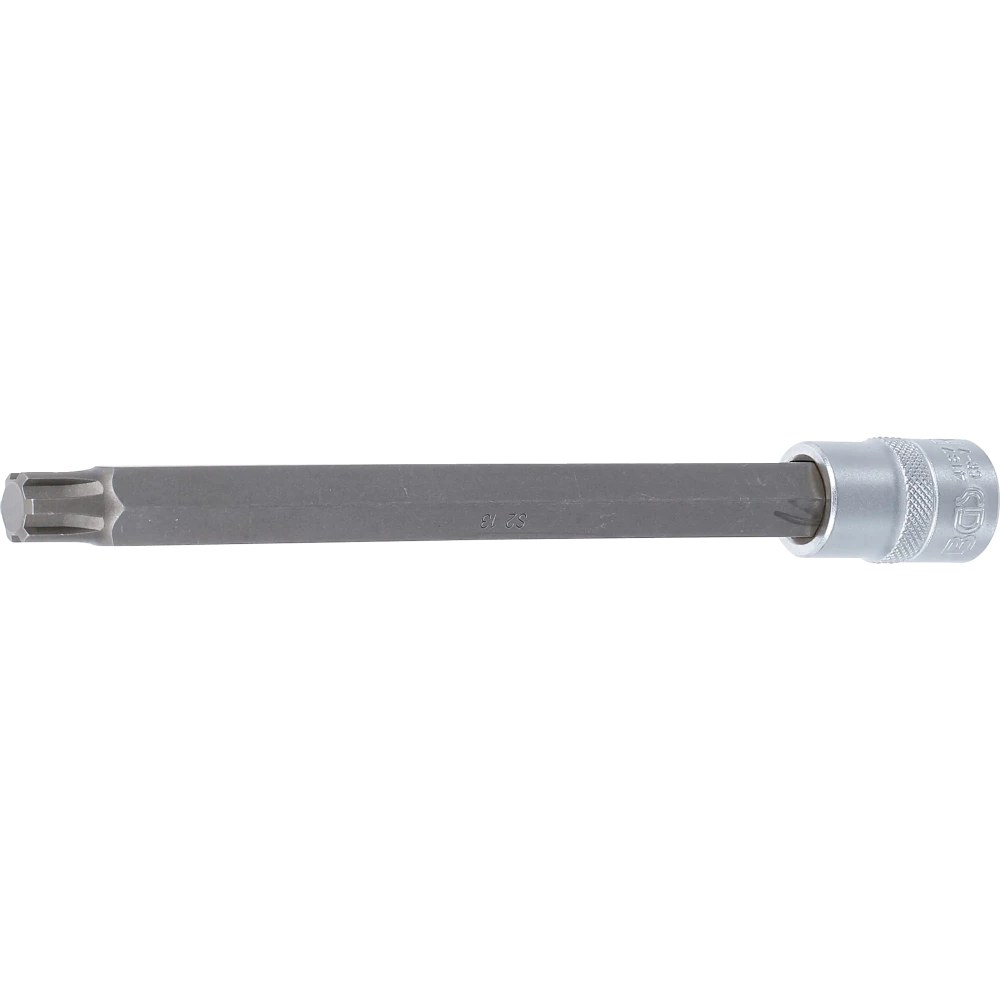 Bit-Einsatz, Länge 200 mm, Antrieb Innenvierkant 12,5 mm (1/2"), Keil-Profil (für RIBE) M13