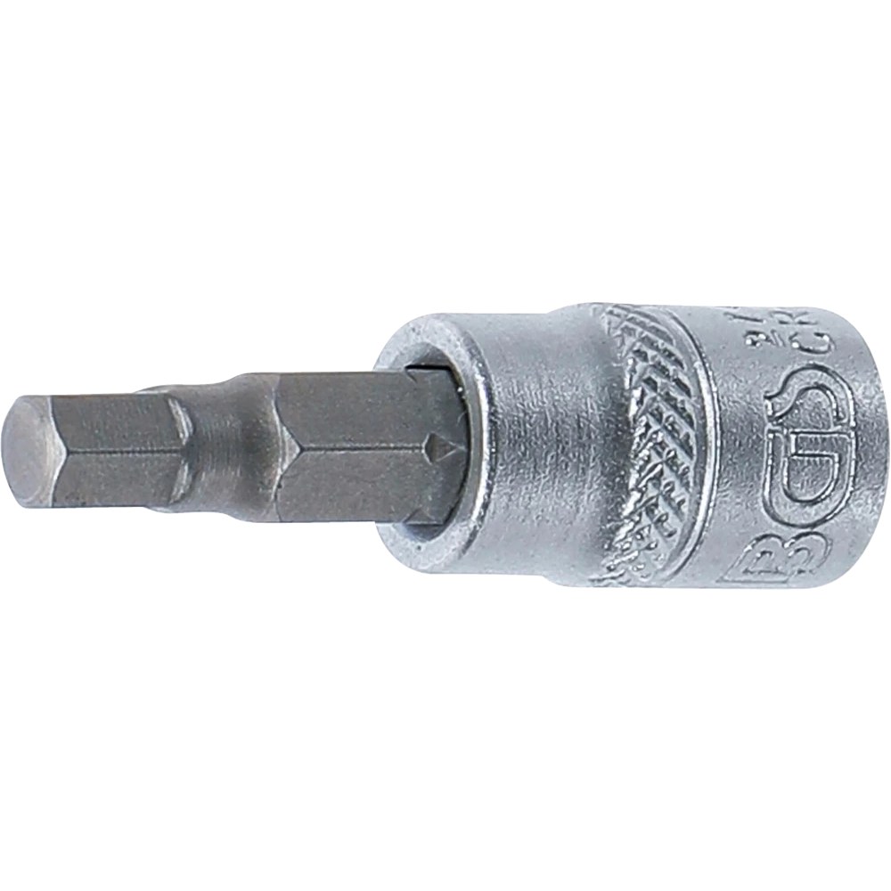 Bit-Einsatz, Antrieb Innenvierkant 6,3 mm (1/4"), Innensechskant 3/16"