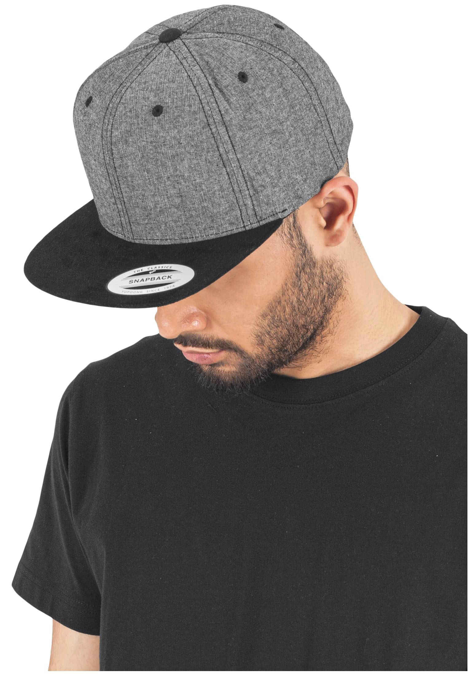 Cap – Chambray-Suede Snapback