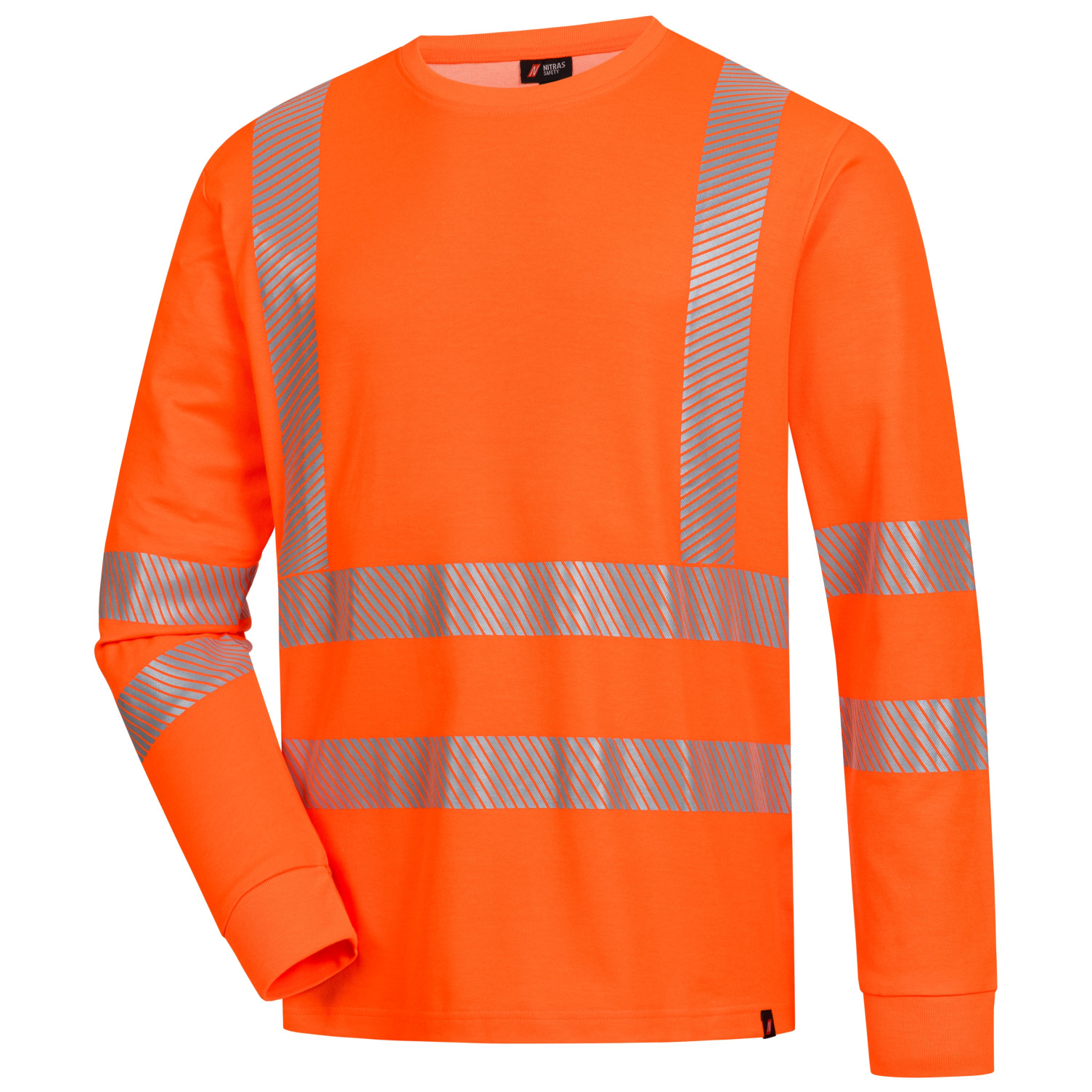 Warn-Langarmshirt MOTION TEX VIZ neonorange / uni
