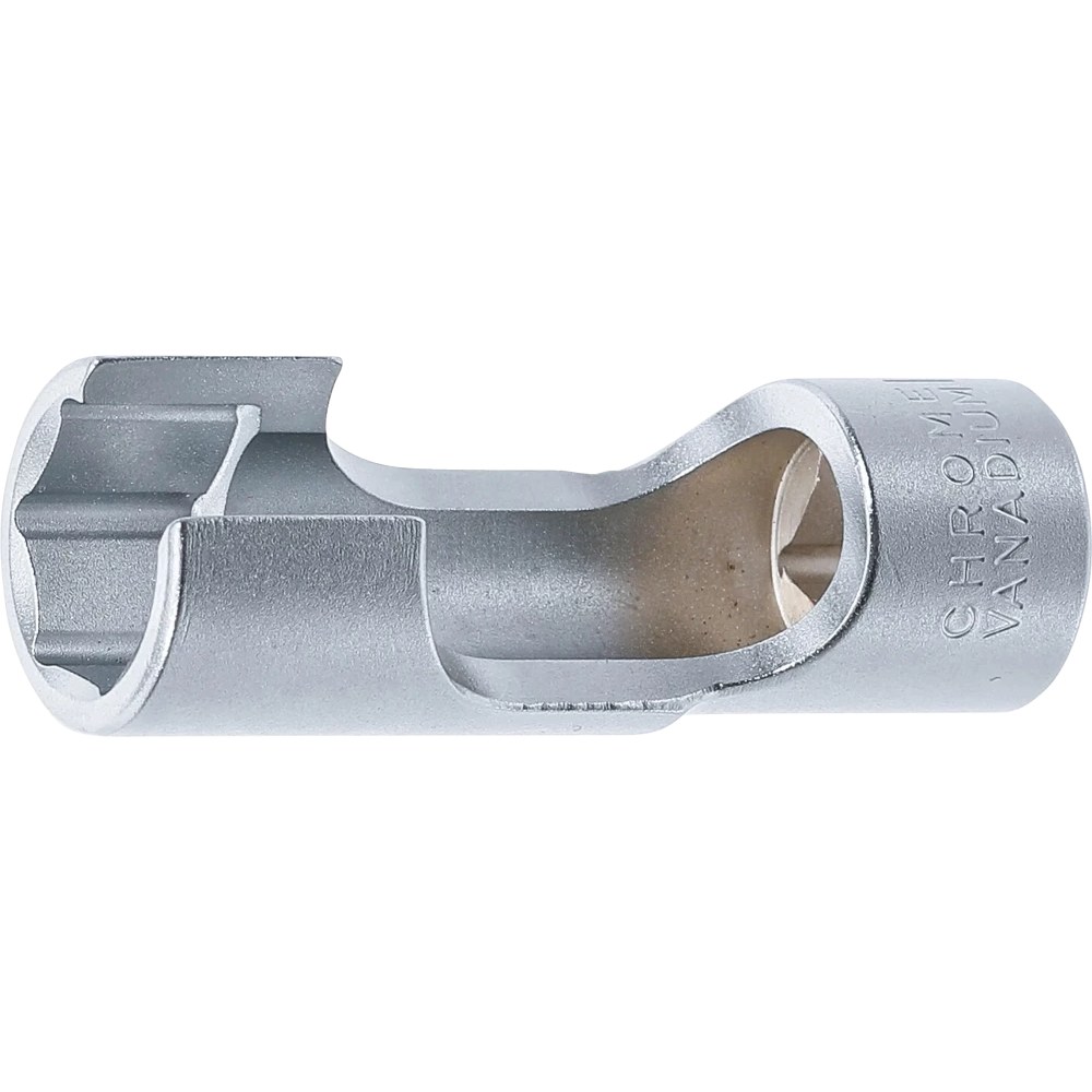 Spezial-Steckschlüssel-Einsatz, geschlitzt, Antrieb Innenvierkant 10 mm (3/8"), SW 15 mm