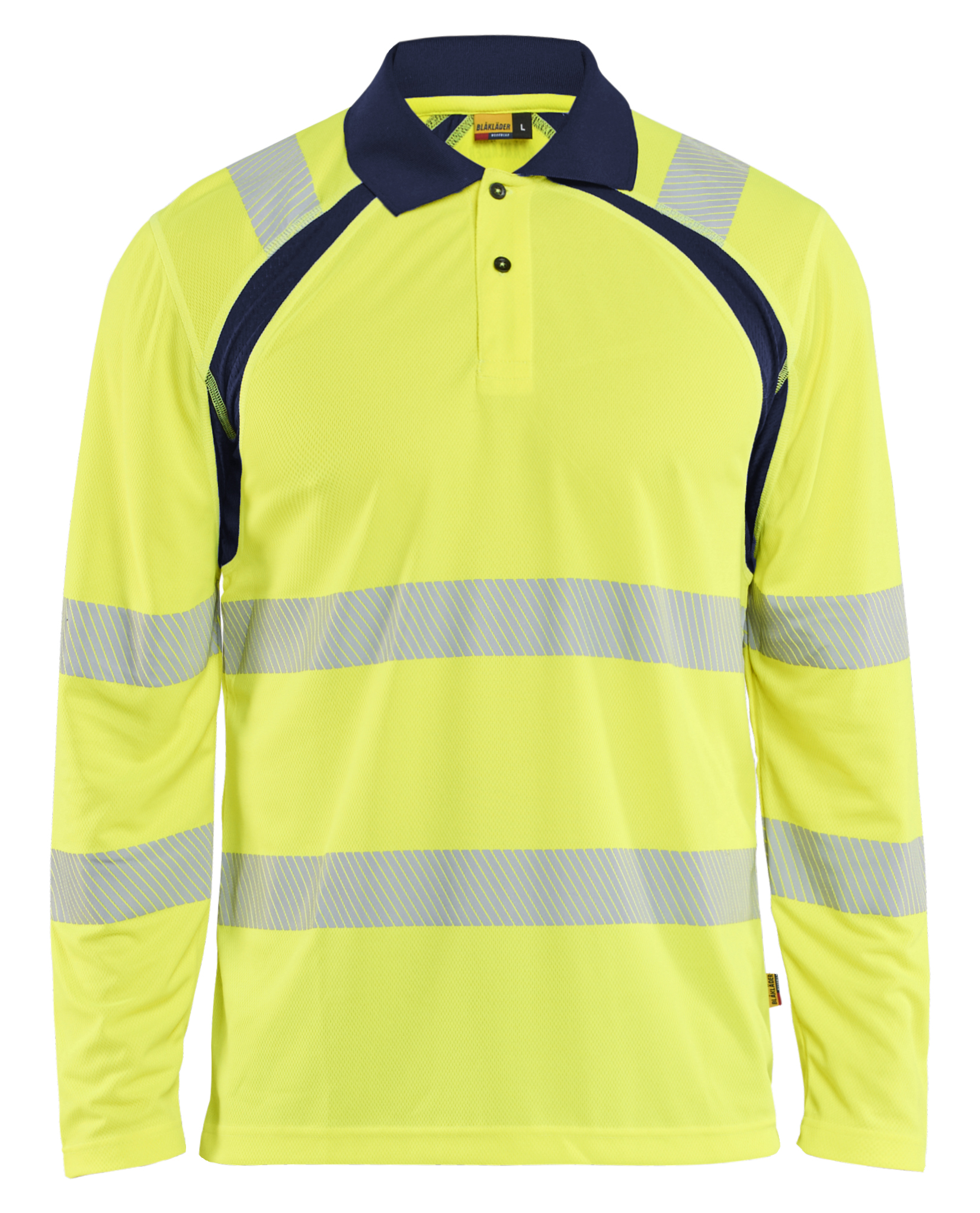 High Vis UV Langarm Poloshirt