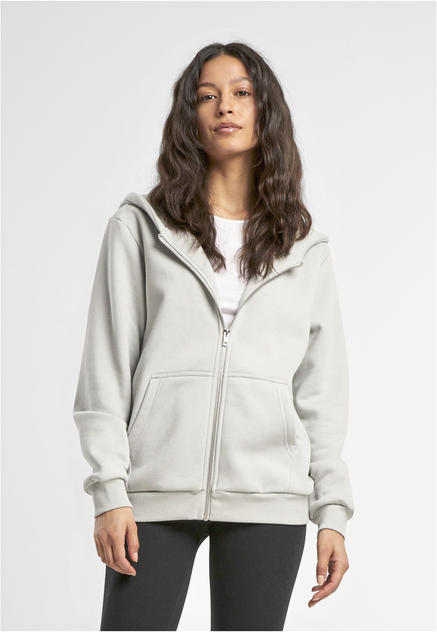 Sweatshirt – Ladies Fluffy Zip Hoody
