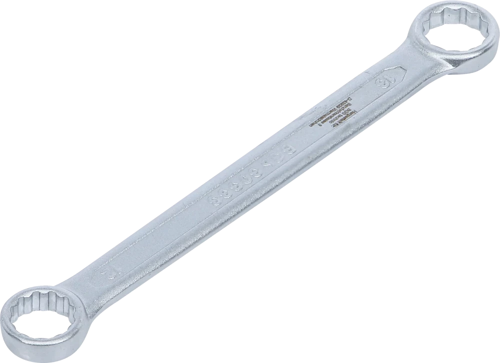 Doppel-Ringschlüssel, extra flach, SW 12 x 13 mm