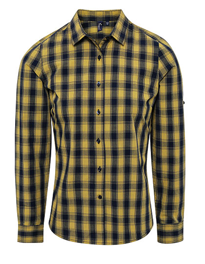 Bluse – Women´s Mulligan Check Cotton Long Sleeve Shirt