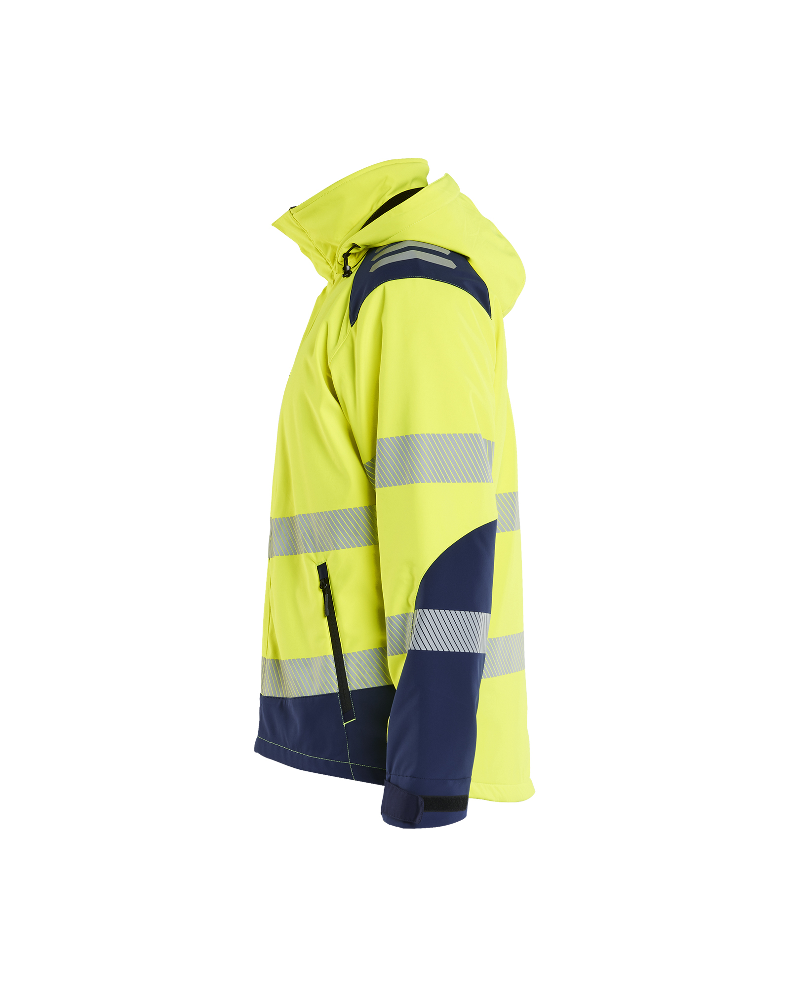 High Vis Softshell Winterjacke