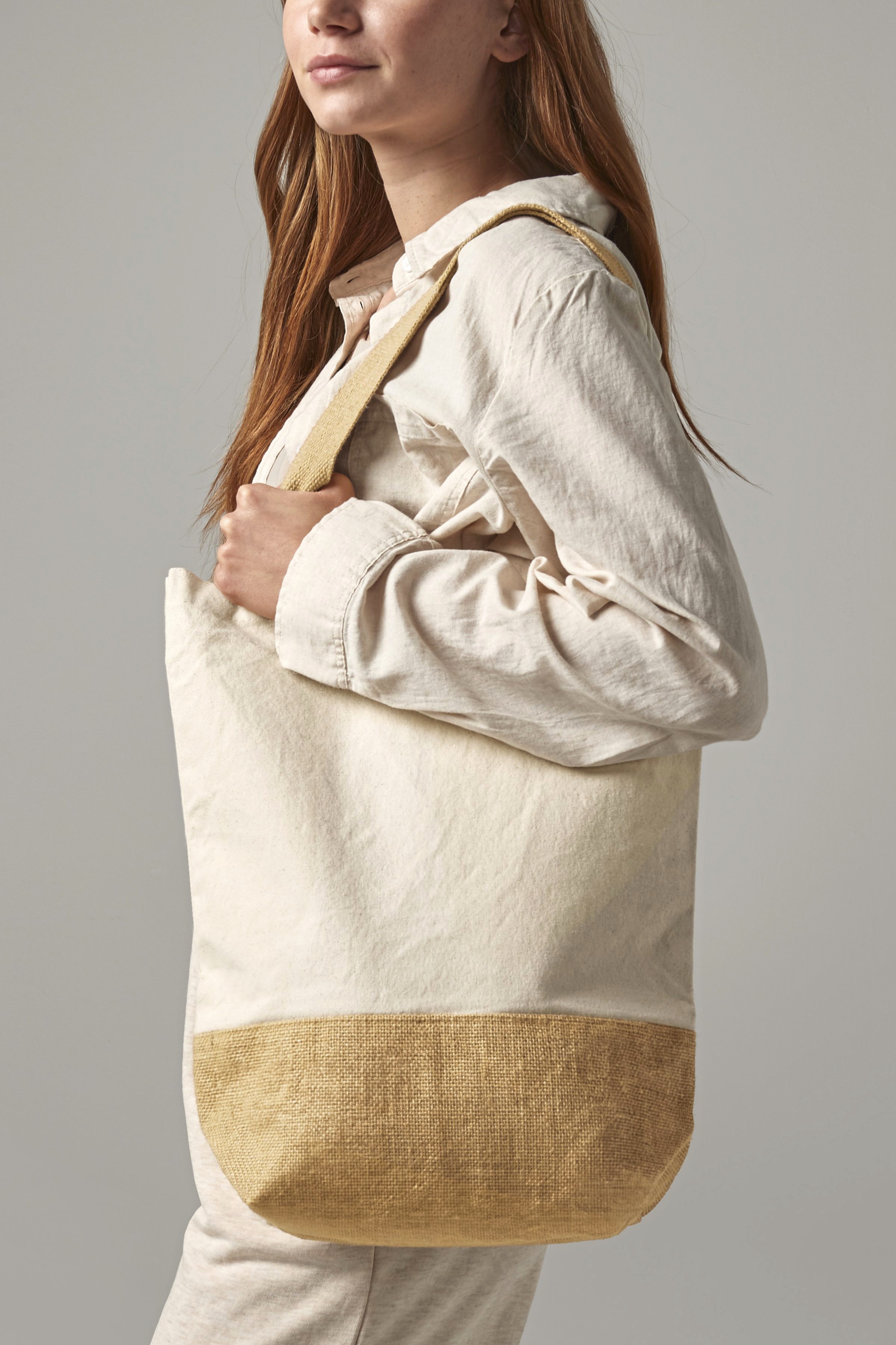 Tasche – Jute Base Canvas Shopper