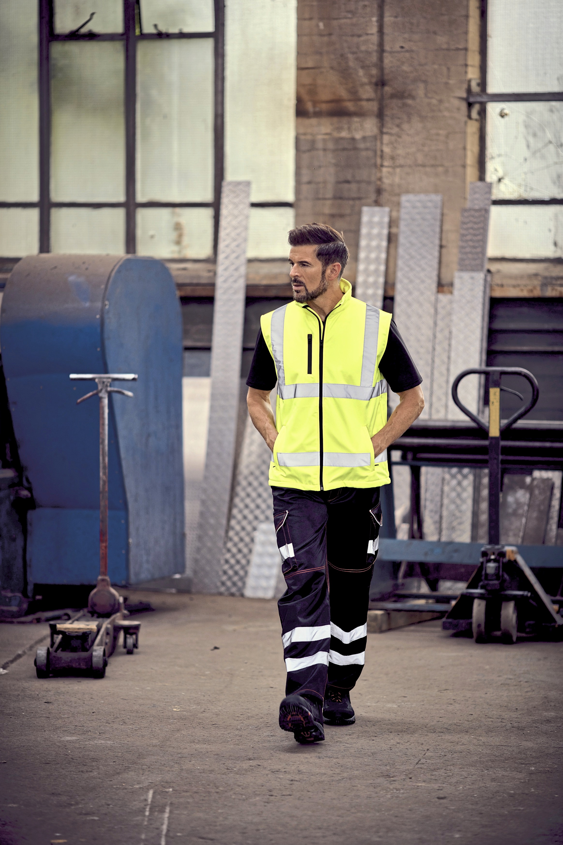 Weste – Hi-Vis Softshell Gilet