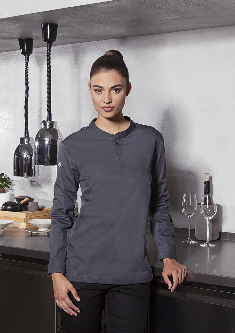 Langarm Damen-Arbeitsshirt Performance